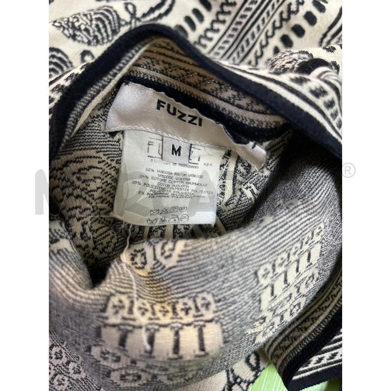 VESTITO DONNA FUZZI BEIGE FANT NERA | Mercatino dell'Usato Ciampino 3