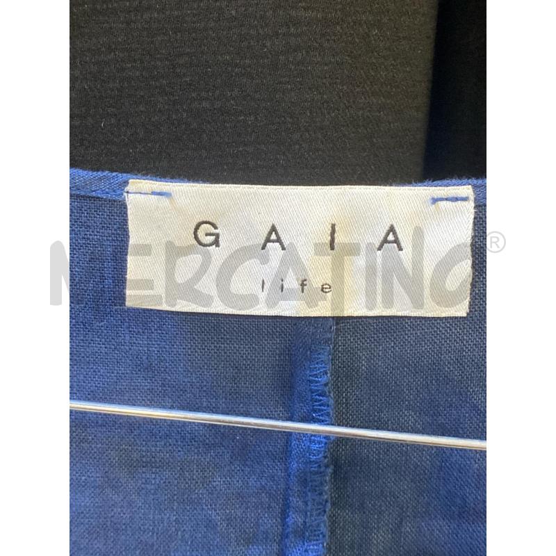 VESTITO DONNA GAIA BLU IN LINO | Mercatino dell'Usato Ciampino 2