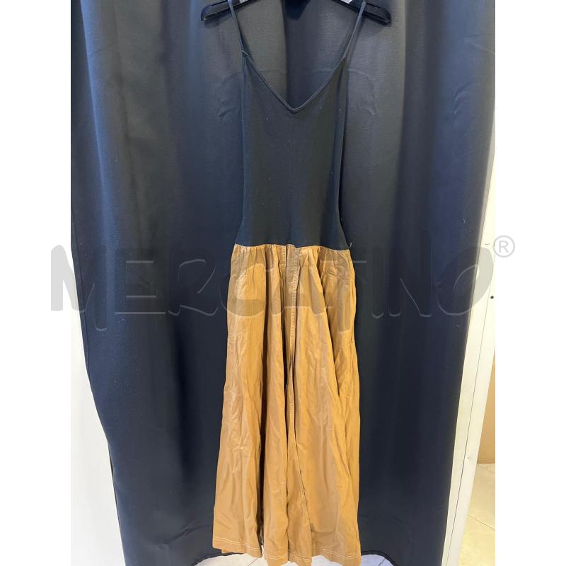 VESTITO DONNA GIANLUCA GABRIELLI SOPRA NERO GONNA MARRONE | Mercatino dell'Usato Ciampino 1