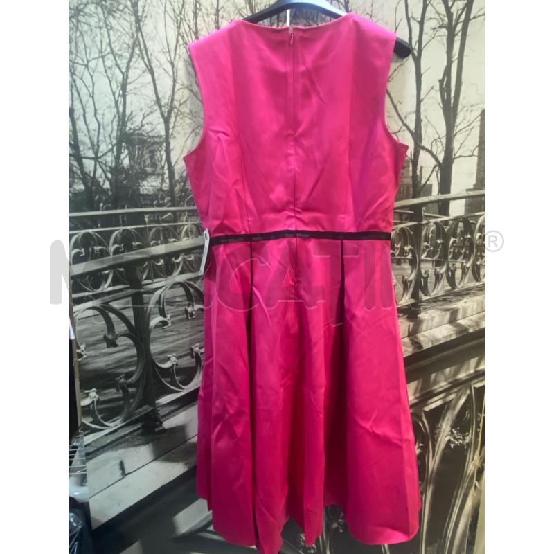 VESTITO DONNA GODDIVA FUCSIA FIOCCHI NERI NUOVO | Mercatino dell'Usato Ciampino 3