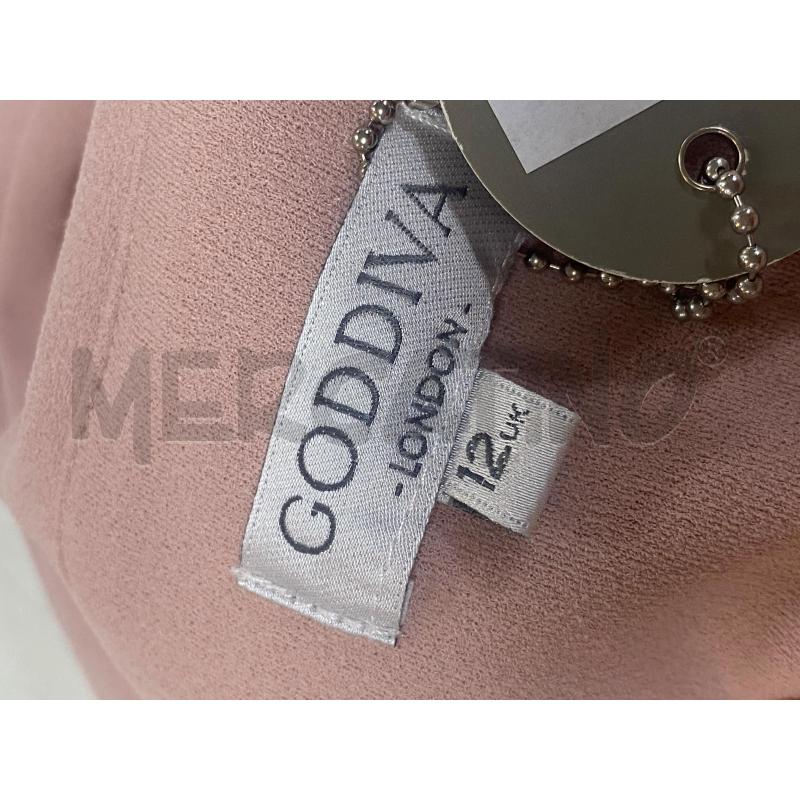 VESTITO DONNA GODDIVA ROSA LUNGO NUOVO | Mercatino dell'Usato Ciampino 4
