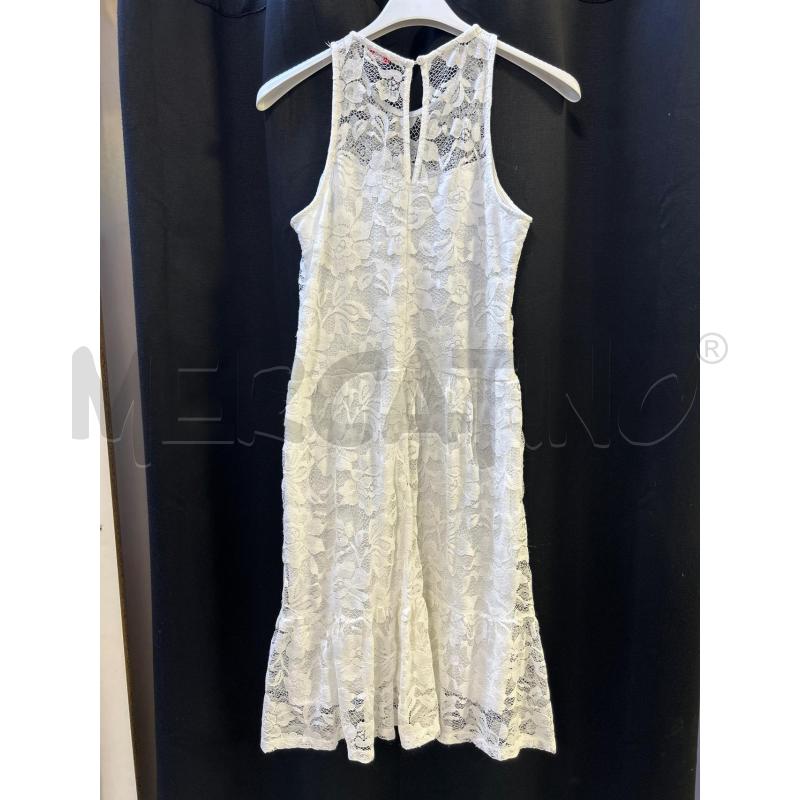 VESTITO DONNA GUESS BIANCO PIZZO | Mercatino dell'Usato Ciampino 3