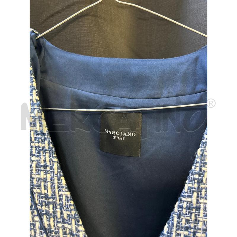VESTITO DONNA GUESS MARCIANO BLU BIANCO  | Mercatino dell'Usato Ciampino 2