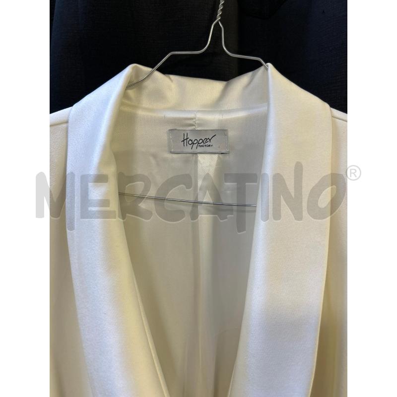 VESTITO DONNA HOPPER BIANCO  | Mercatino dell'Usato Ciampino 2