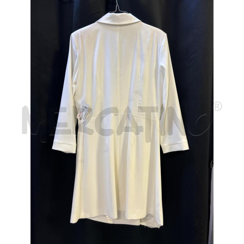 VESTITO DONNA HOPPER BIANCO  | Mercatino dell'Usato Ciampino 3