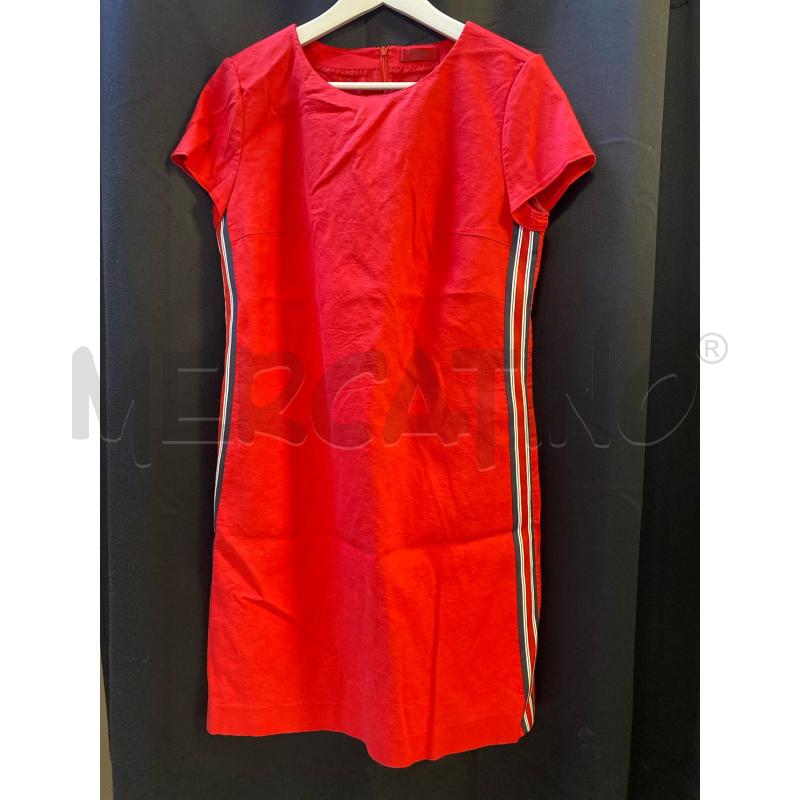 VESTITO DONNA HUGO BOSS ROSSO STR NERA BIANCA LAT | Mercatino dell'Usato Ciampino 1