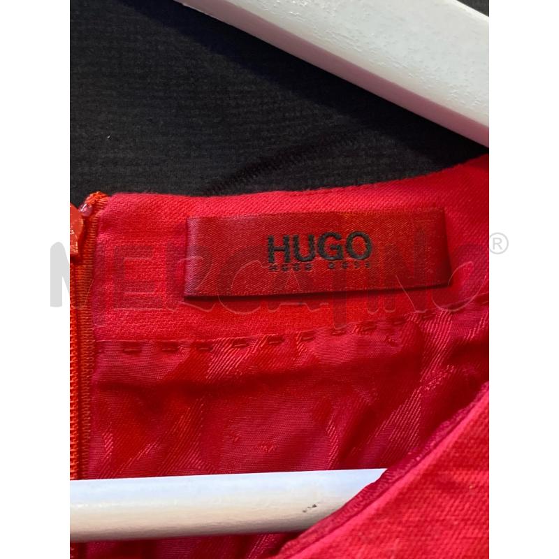 VESTITO DONNA HUGO BOSS ROSSO STR NERA BIANCA LAT | Mercatino dell'Usato Ciampino 2