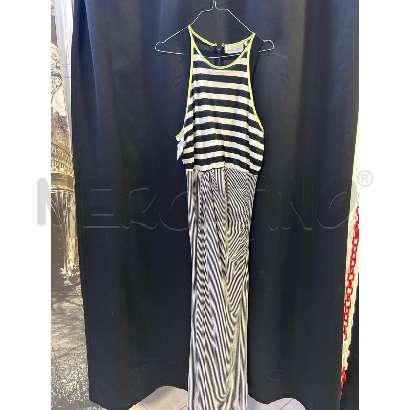 VESTITO DONNA INTREND STR BIANCHE NERE | Mercatino dell'Usato Ciampino 1