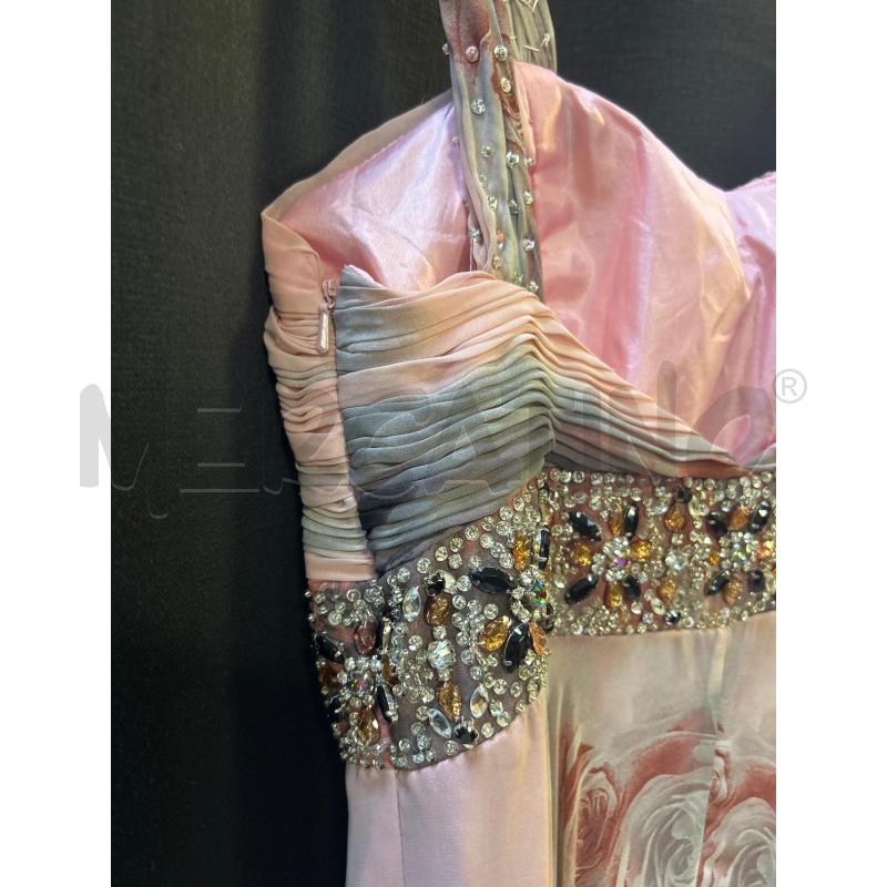 VESTITO DONNA JEANCRYO' LUNGO ROSA | Mercatino dell'Usato Ciampino 4