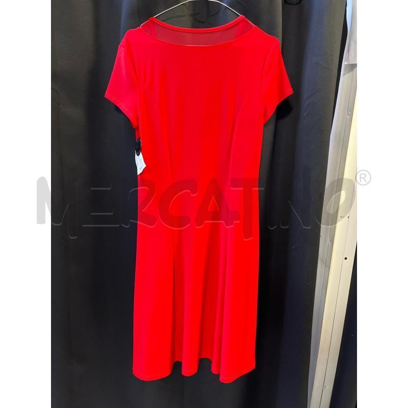 VESTITO DONNA JOSEPH RIBKOFF ROSSO  | Mercatino dell'Usato Ciampino 3