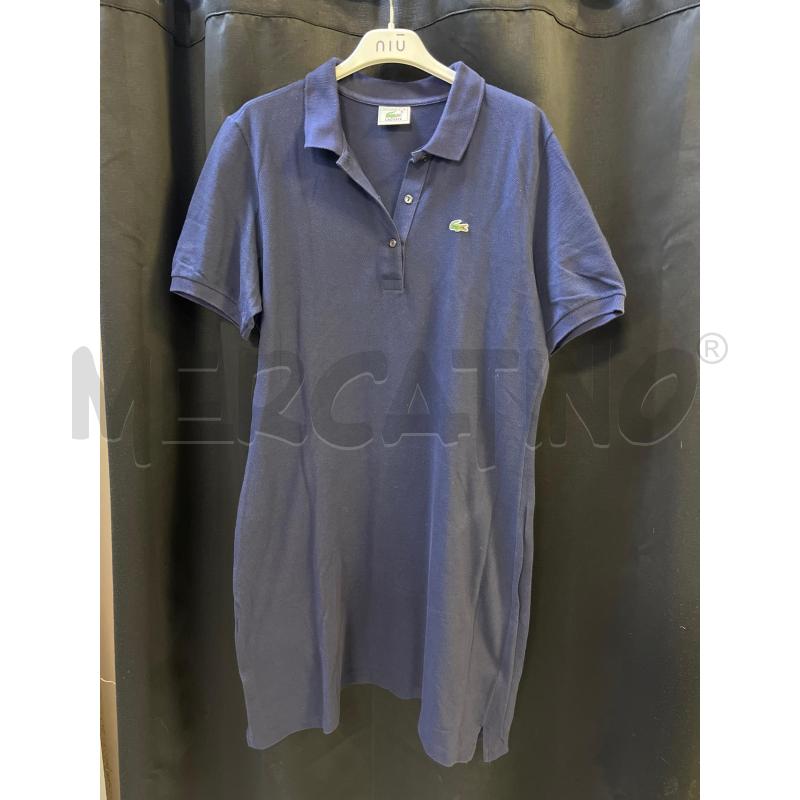 VESTITO DONNA LACOSTE BLU  | Mercatino dell'Usato Ciampino 1