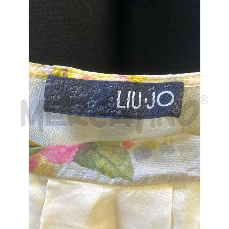 VESTITO DONNA LIUJO BEIGE FIORI GIALLINI | Mercatino dell'Usato Ciampino 2