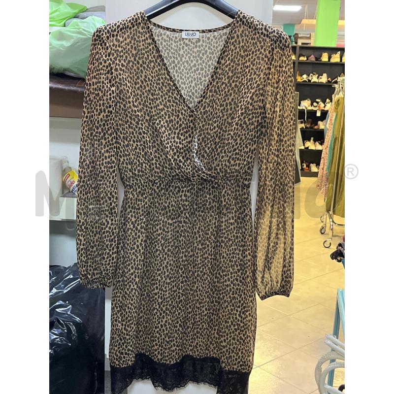 VESTITO DONNA LIU JO LEOPARDATO | Mercatino dell'Usato Ciampino 1