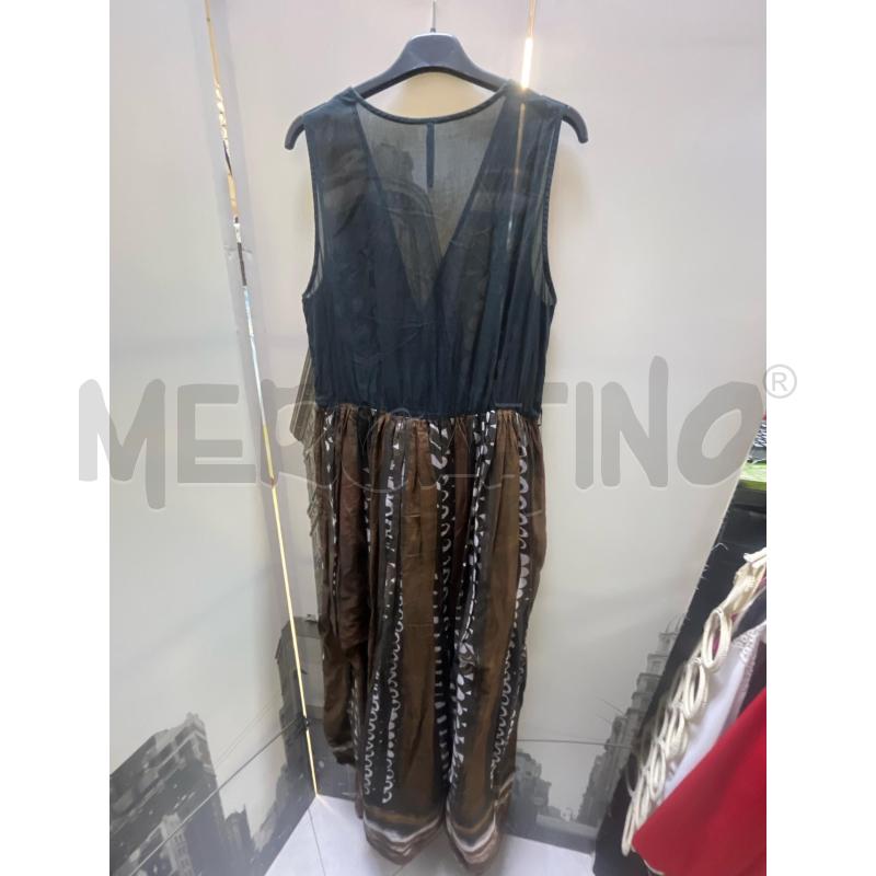 VESTITO DONNA LIVIANA CONTI MARRONE E NERO FANTASIA | Mercatino dell'Usato Ciampino 3