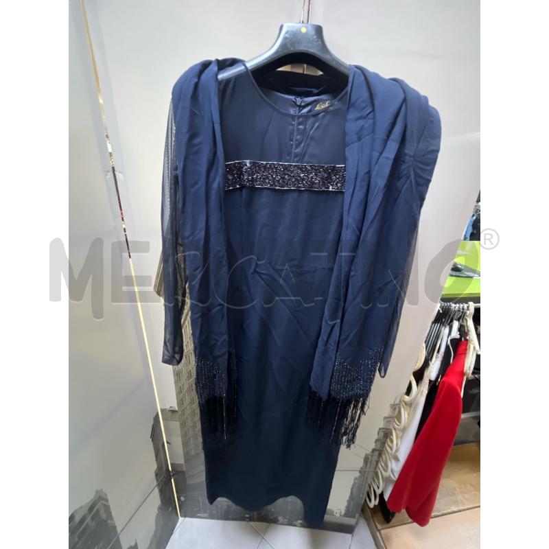 VESTITO DONNA LUISA SPAGNOLI BLU PERLINE | Mercatino dell'Usato Ciampino 1