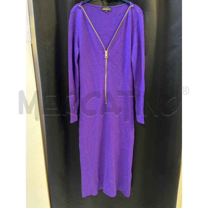 VESTITO DONNA LUISA SPAGNOLI VIOLA  | Mercatino dell'Usato Ciampino 1