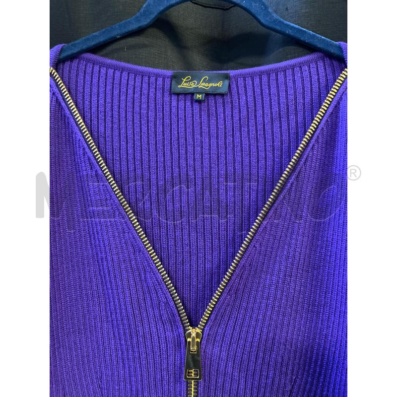 VESTITO DONNA LUISA SPAGNOLI VIOLA  | Mercatino dell'Usato Ciampino 2