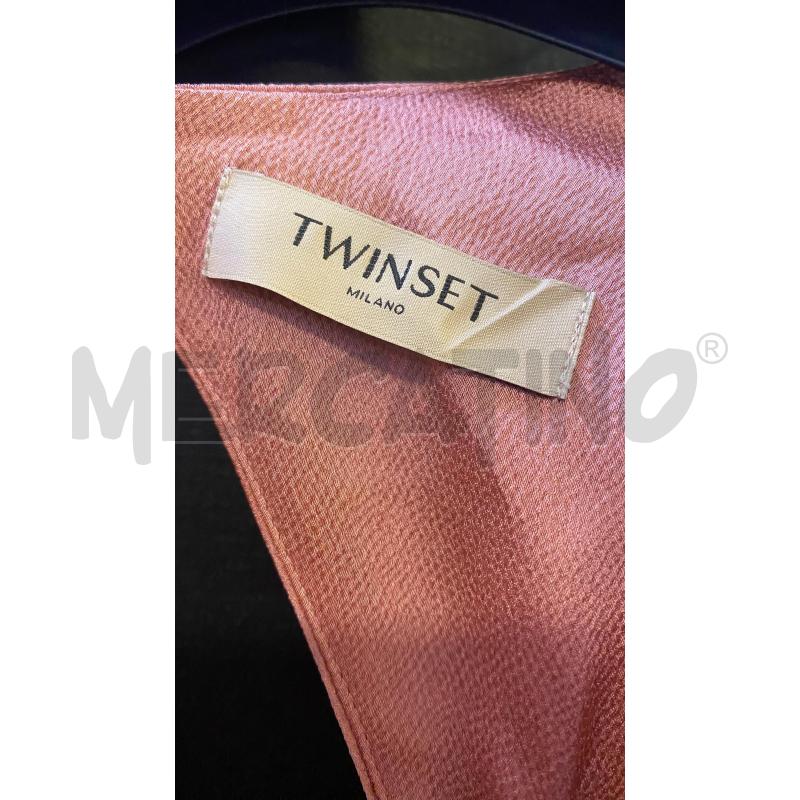 VESTITO DONNA LUNGO TWINSET ROSA  | Mercatino dell'Usato Ciampino 2