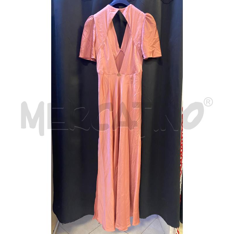 VESTITO DONNA LUNGO TWINSET ROSA  | Mercatino dell'Usato Ciampino 3