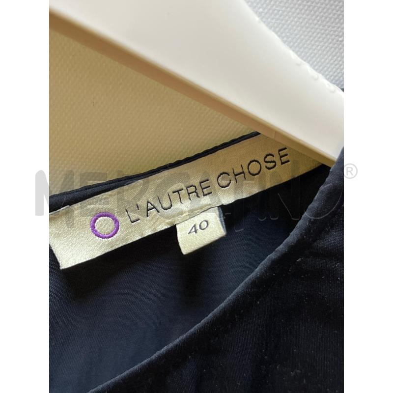 VESTITO DONNA L'AUTRE CHOSE NERO LUCIDO | Mercatino dell'Usato Ciampino 2