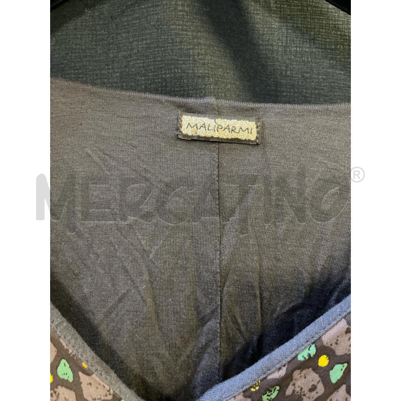 VESTITO DONNA MALIPARMI MARR FANT VERDE GIALLA | Mercatino dell'Usato Ciampino 2