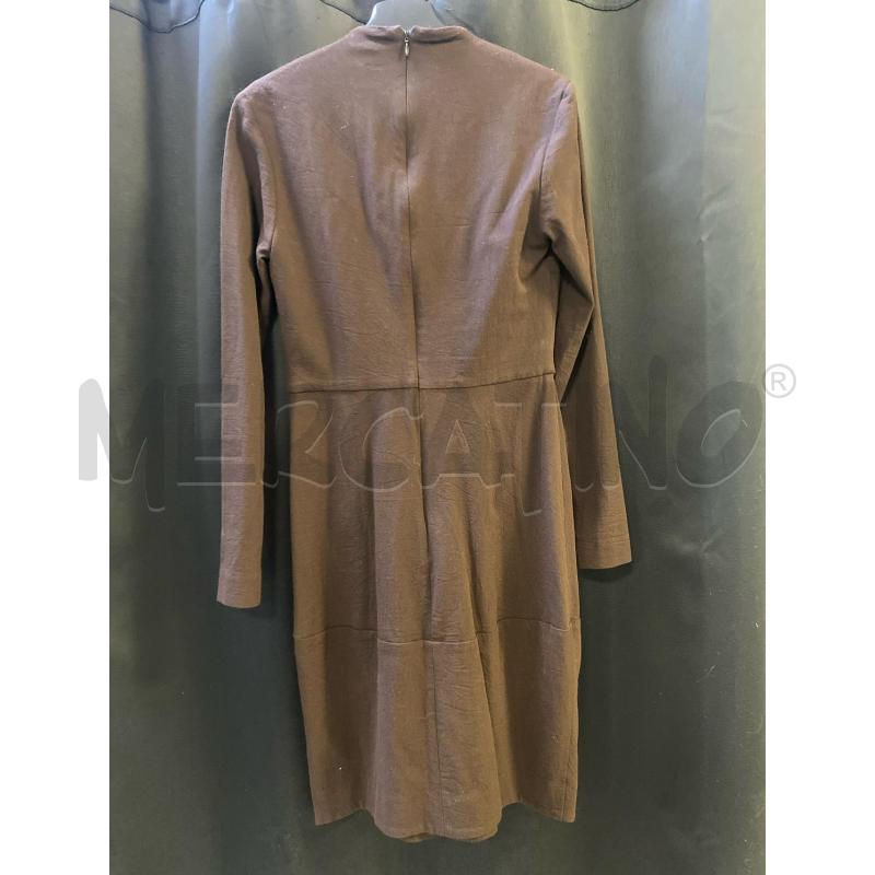 VESTITO DONNA MALLONI MARRONE | Mercatino dell'Usato Ciampino 3