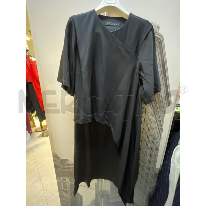 VESTITO DONNA MALLONI NERO  | Mercatino dell'Usato Ciampino 1