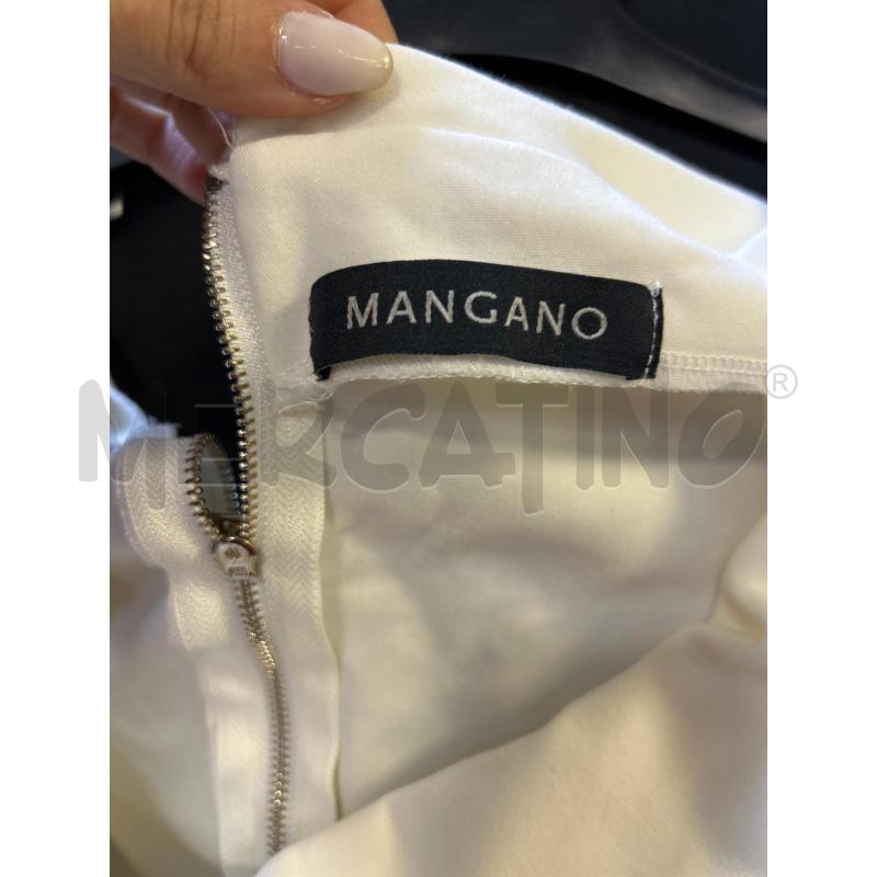 VESTITO DONNA MANGANO BIANCO BOTT DOR | Mercatino dell'Usato Ciampino 2