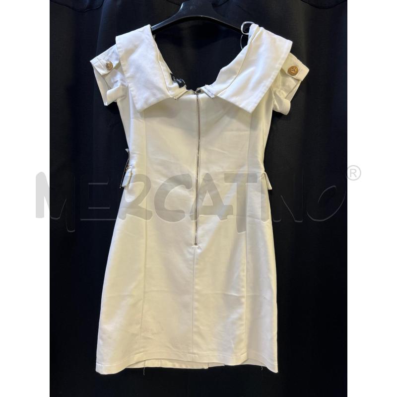 VESTITO DONNA MANGANO BIANCO BOTT DOR | Mercatino dell'Usato Ciampino 3