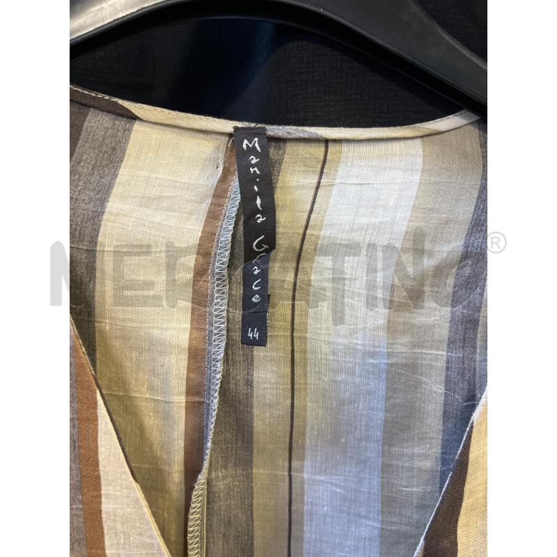 VESTITO DONNA MANILA GRACE STR BEIGE MARR GRIGIE | Mercatino dell'Usato Ciampino 2