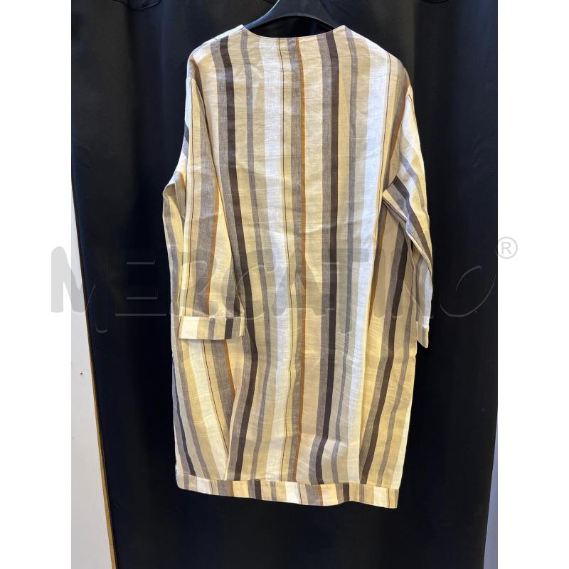 VESTITO DONNA MANILA GRACE STR BEIGE MARR GRIGIE | Mercatino dell'Usato Ciampino 3