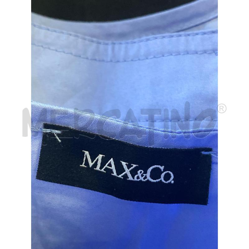 VESTITO DONNA MAX&CO CELESTE  | Mercatino dell'Usato Ciampino 3