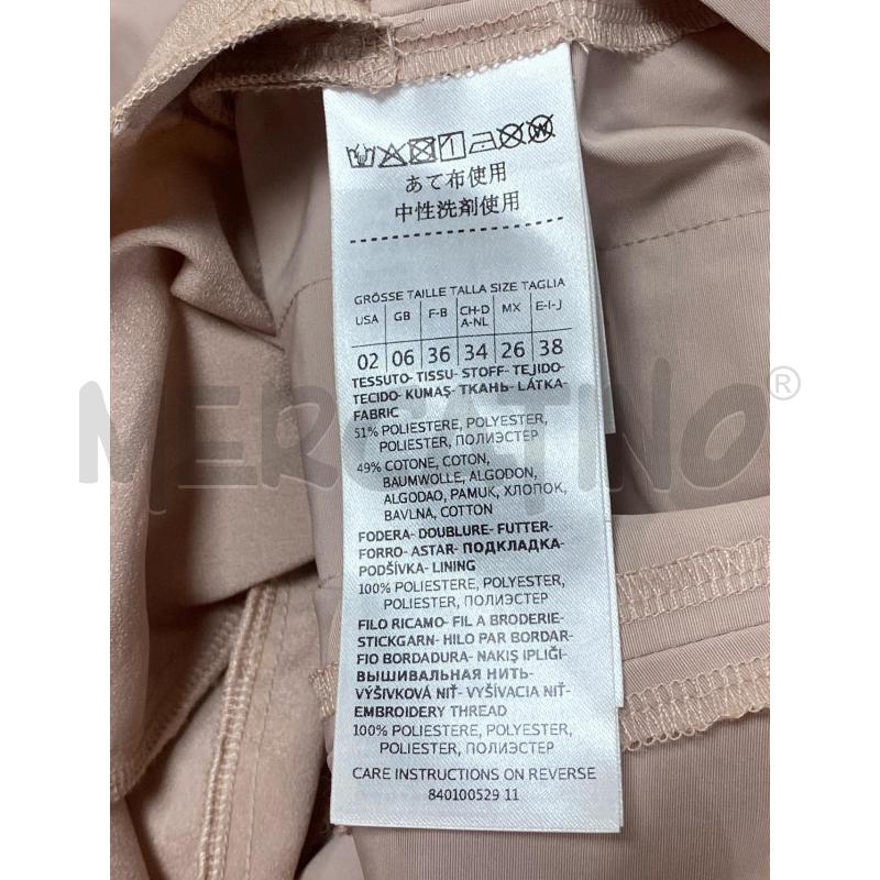 VESTITO DONNA MAX &CO ROSA GRIGIO | Mercatino dell'Usato Ciampino 5