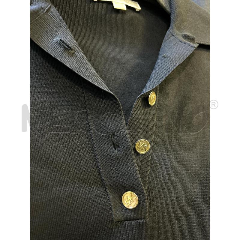 VESTITO DONNA MICHAEL KORS NERO STR BIANCA SCRITTA | Mercatino dell'Usato Ciampino 3