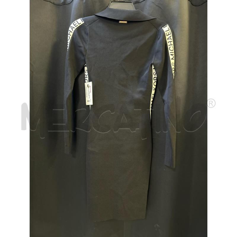 VESTITO DONNA MICHAEL KORS NERO STR BIANCA SCRITTA | Mercatino dell'Usato Ciampino 5