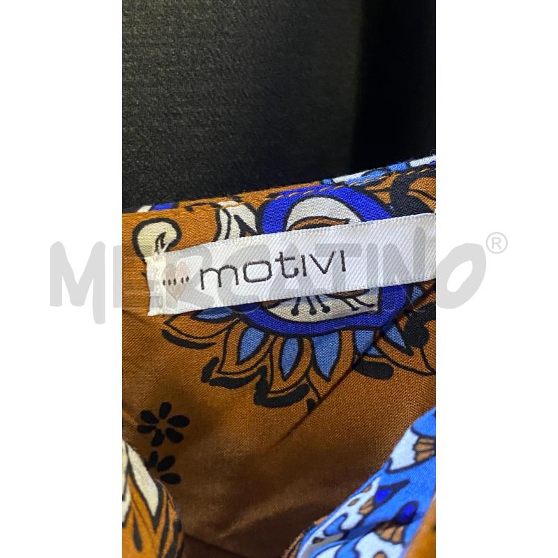VESTITO DONNA MOTIVI MARR FANT BLU CELESTE BIANCA LUNGO  | Mercatino dell'Usato Ciampino 2