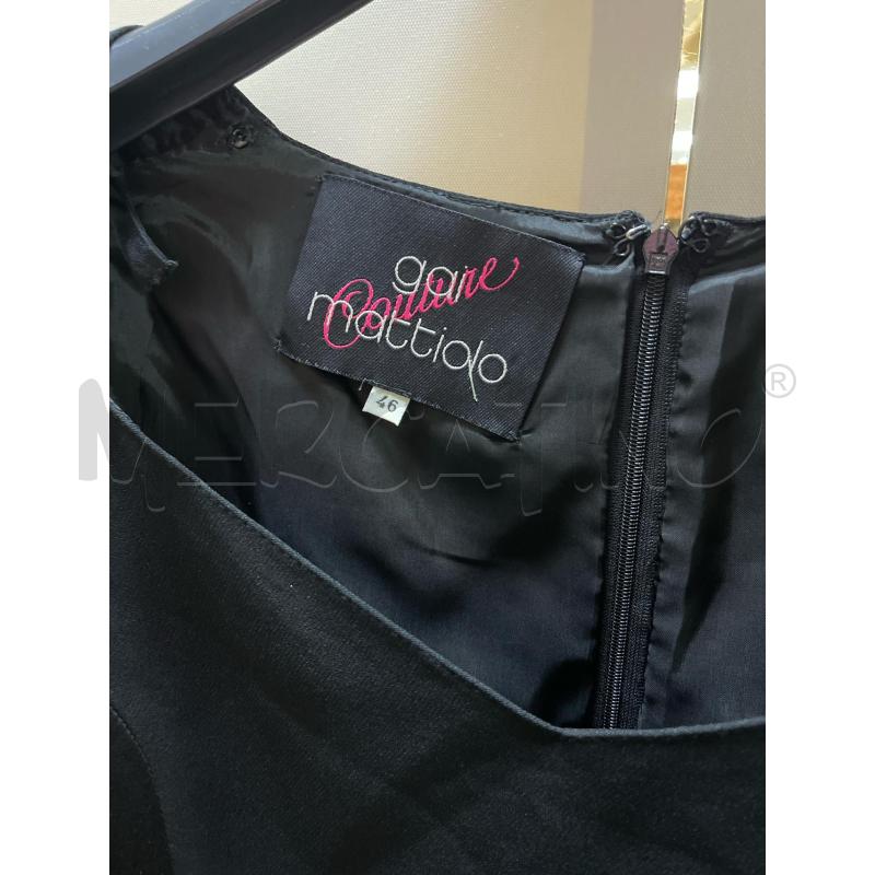 VESTITO DONNA NERO GAI MATTIOLO | Mercatino dell'Usato Ciampino 2