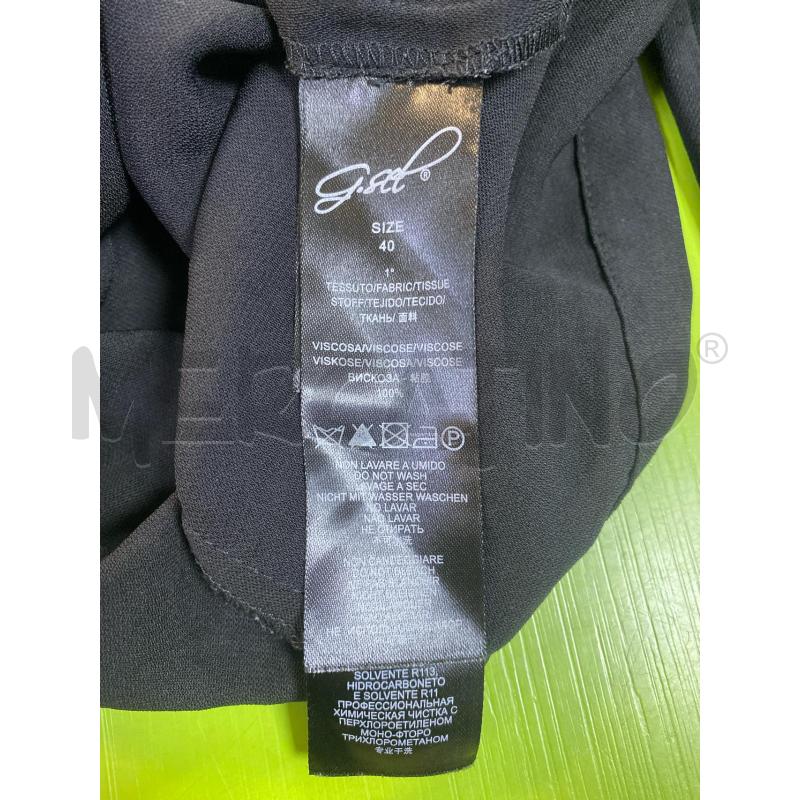 VESTITO DONNA NERO GISEL  | Mercatino dell'Usato Ciampino 4