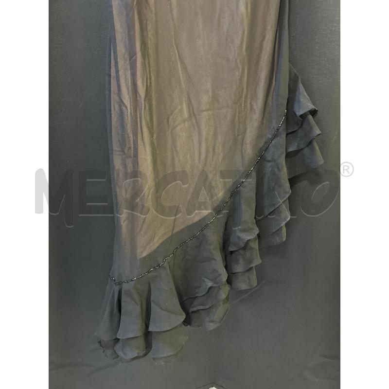 VESTITO DONNA NERO LUNGO PAILL. FD GRUPPO | Mercatino dell'Usato Ciampino 3