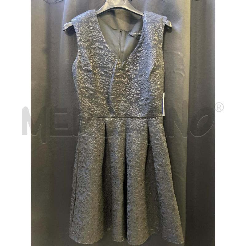 VESTITO DONNA NEW LOOK NERO DAMASCATO NUOVO | Mercatino dell'Usato Ciampino 1