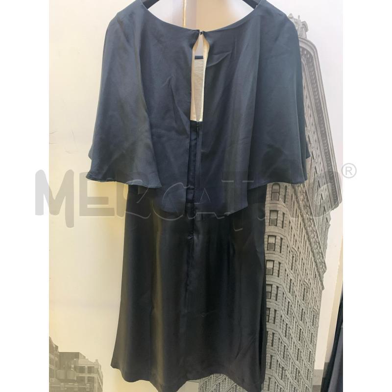 VESTITO DONNA NICE THINGS NUOVO NERO SETA  | Mercatino dell'Usato Ciampino 3