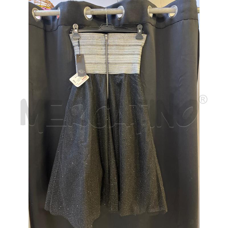 VESTITO DONNA OMAI NUOVO SOPRA ARG GONNA NERA BRILL | Mercatino dell'Usato Ciampino 2