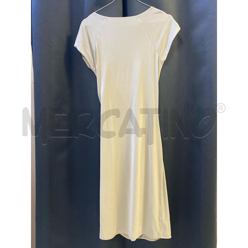 VESTITO DONNA PESERICO BEIGE  | Mercatino dell'Usato Ciampino 3