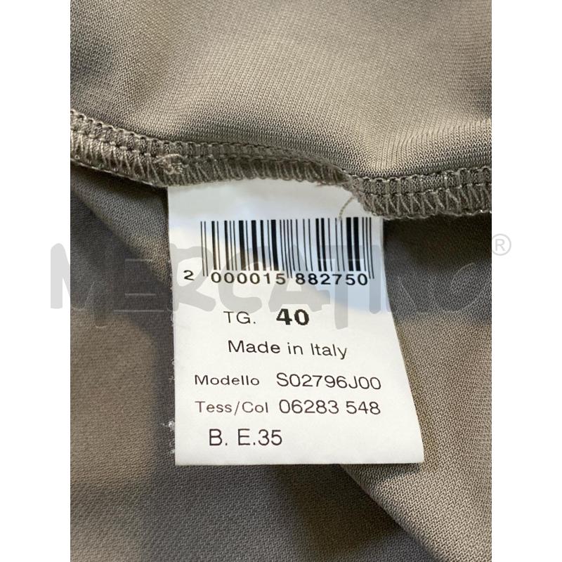 VESTITO DONNA PESERICO BEIGE  | Mercatino dell'Usato Ciampino 4