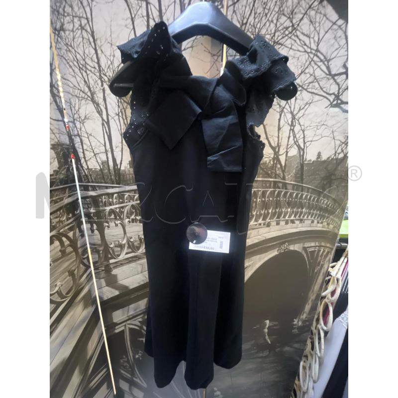 VESTITO DONNA RED VALENTINO NERO  | Mercatino dell'Usato Ciampino 3