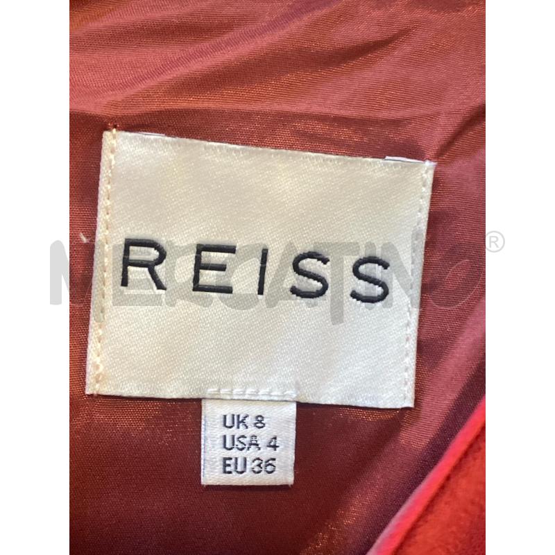 VESTITO DONNA REISS ROSSO | Mercatino dell'Usato Ciampino 2