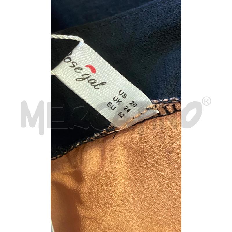VESTITO DONNA ROSEGAL ARANCIO PIZZO NERO NUOVO | Mercatino dell'Usato Ciampino 3
