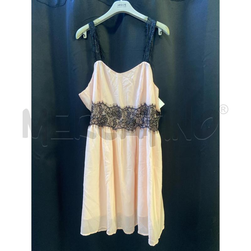 VESTITO DONNA ROSEGAL ROSA PIZZO NERO NUOVO | Mercatino dell'Usato Ciampino 1