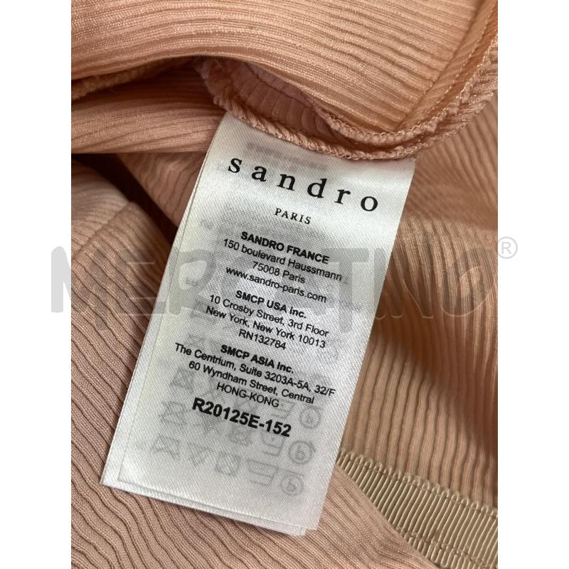 VESTITO DONNA SANDRO ROSA | Mercatino dell'Usato Ciampino 5