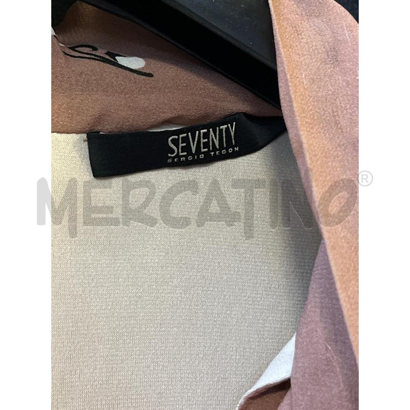 VESTITO DONNA SEVENTY ROSA FIORI | Mercatino dell'Usato Ciampino 2